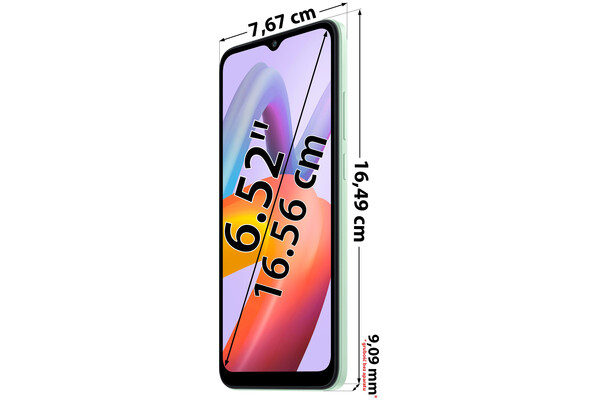 Smartfon Xiaomi Redmi A2 zielony 6.52" 3GB/64GB