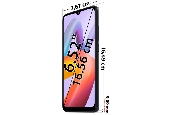 Smartfon Xiaomi Redmi A2 czarny 6.52" 3GB/64GB