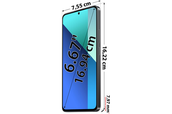 Smartfon Xiaomi Redmi Note 13 czarny 6.67" 8GB/256GB