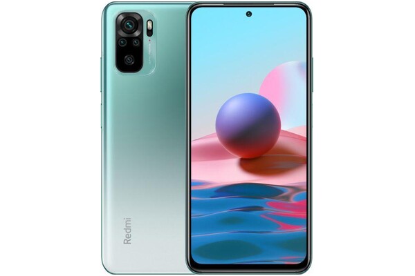 Smartfon Xiaomi Redmi Note 10 zielony 6.43" 4GB/128GB