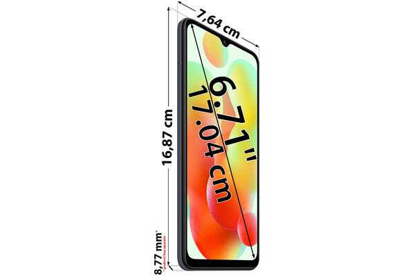 Smartfon Xiaomi Redmi 12C szary 6.71" 3GB/32GB