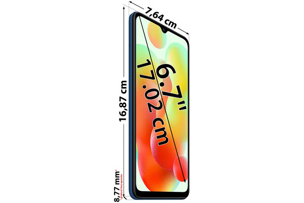 Smartfon Xiaomi Redmi 12C niebieski 6.71" 3GB/32GB