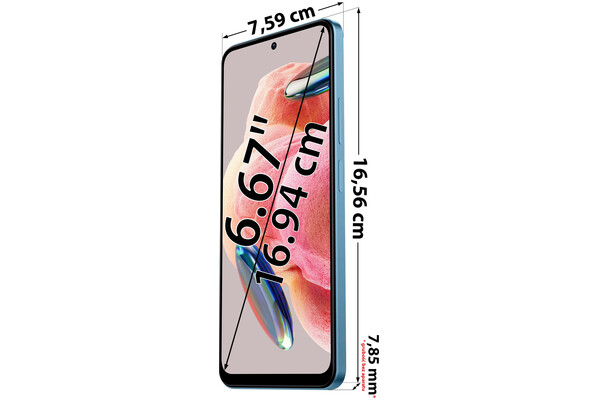 Smartfon Xiaomi Redmi Note 12 niebieski 6.67" 4GB/128GB