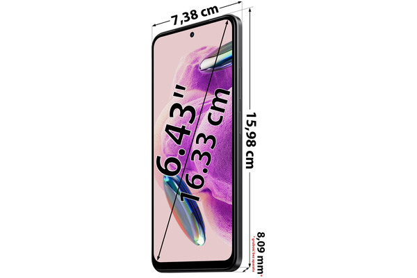 Smartfon Xiaomi Redmi Note 12S czarny 6.43" 8GB/256GB