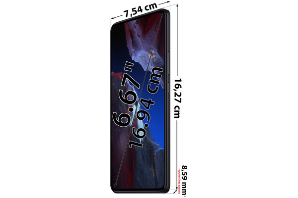 Smartfon Xiaomi POCO F5 Pro 5G czarny 6.67" 12GB/256GB