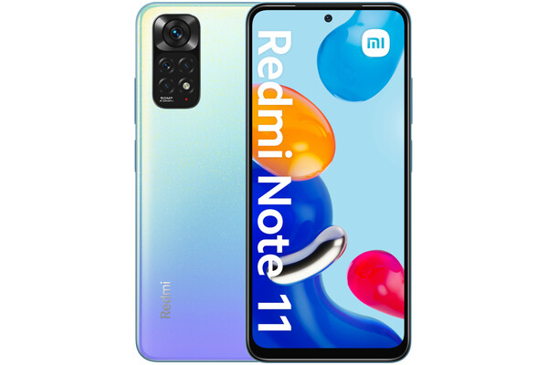 Smartfon Xiaomi Redmi Note 11 niebiesko-fioletowy 6.43" 4GB/64GB