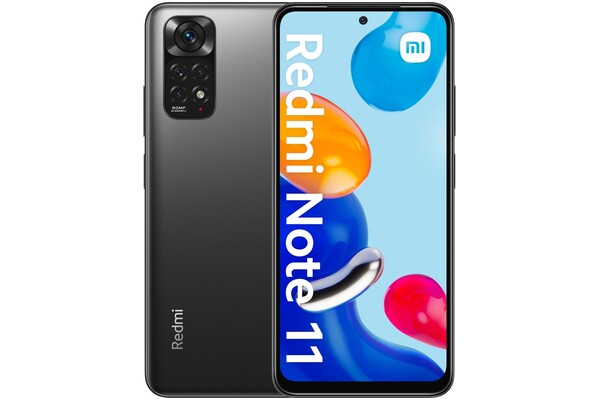 Smartfon Xiaomi Redmi Note 11 grafitowy 6.43" 6GB/128GB