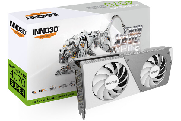 Karta graficzna Inno3D RTX 4070 SUPER Twin X2 OC 12GB GDDR6X