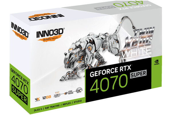 Karta graficzna Inno3D RTX 4070 SUPER Twin X2 OC 12GB GDDR6X