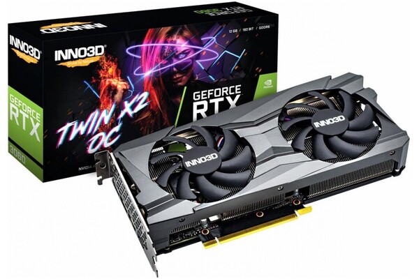 Karta graficzna Inno3D RTX 3060 Twin X2 OC 12GB GDDR6