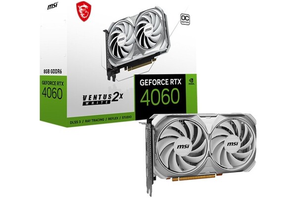 Karta graficzna MSI RTX 4060 Ventus 2X OC 8GB GDDR6