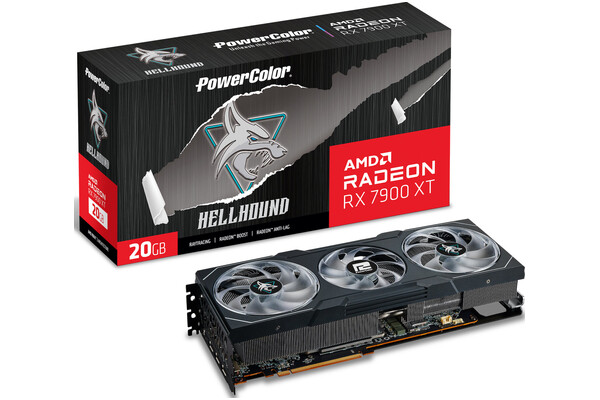 Karta graficzna POWERCOLOR RX 7900 XT Hellhound OC 20GB GDDR6