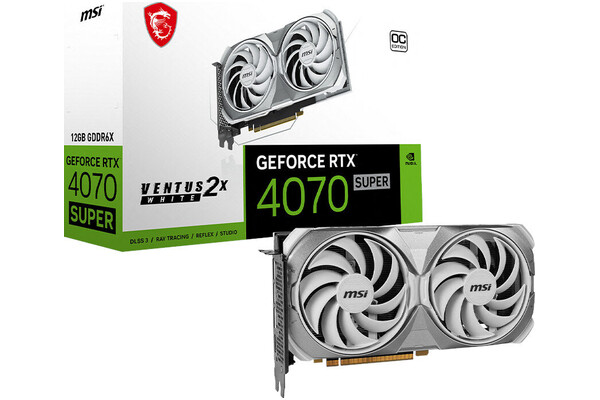 Karta graficzna MSI RTX 4070 SUPER Ventus 2X OC 12GB GDDR6X