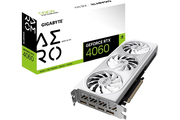 Karta graficzna GIGABYTE RTX 4060 Aero OC 8GB GDDR6