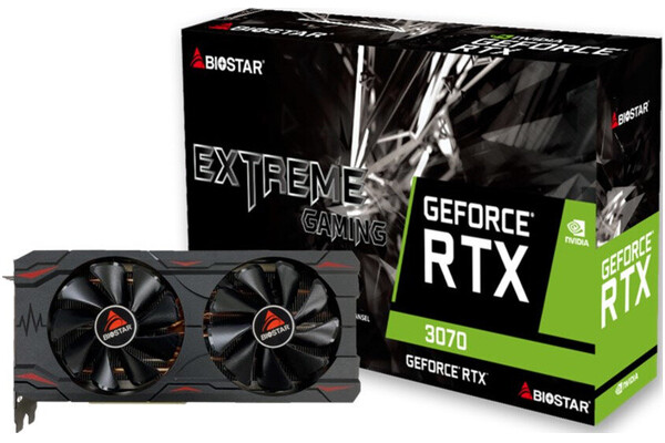 Karta graficzna BIOSTAR RTX 3070 8GB GDDR6