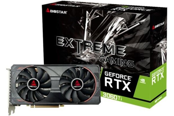Karta graficzna BIOSTAR RTX 3060 Ti 8GB GDDR6