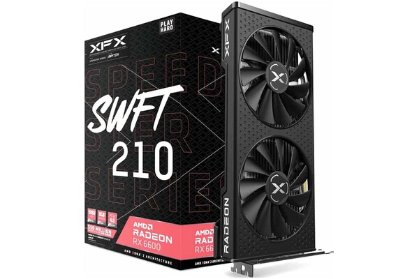 Karta graficzna XFX RX 6600 Speedster SWFT 210 8GB GDDR6