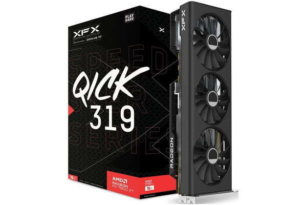 Karta graficzna XFX RX 7800 XT Speedster QICK 319 16GB GDDR6