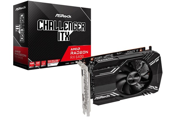 Karta graficzna ASrock RX 6400 Challenger ITX 4GB GDDR6