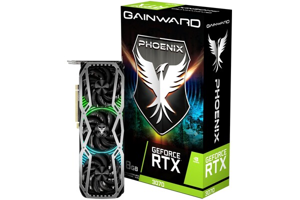 Karta graficzna GAINWARD RTX 3070 Phoenix 8GB GDDR6