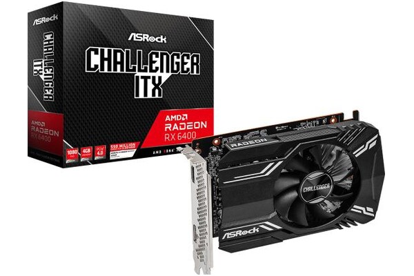 Karta graficzna ASrock RX 6400 Challenger ITX FSR 4GB GDDR6