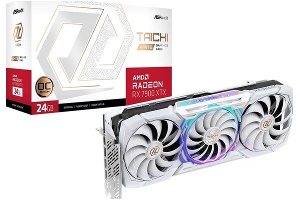 Karta graficzna ASrock RX 7900 XTX Taichi White OC 24GB GDDR6