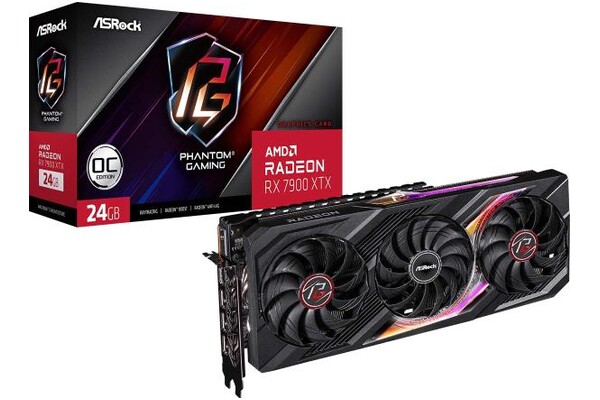 Karta graficzna ASrock RX 7900 XTX Phantom Gaming 24GB GDDR6