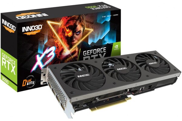Karta graficzna Inno3D RTX 3080 X3 OC 10GB GDDR6X