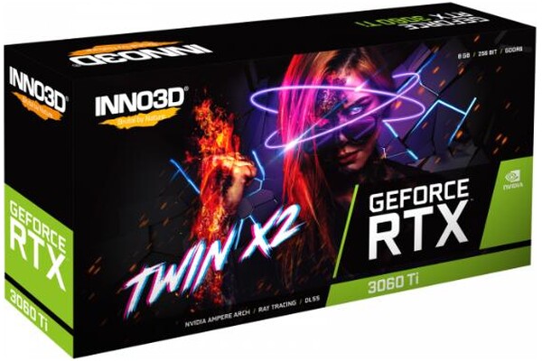 Karta graficzna Inno3D RTX 3060 Ti Twin X2 8GB GDDR6