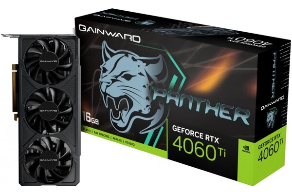 Karta graficzna GAINWARD RTX 4060 Ti Panther 16GB GDDR6