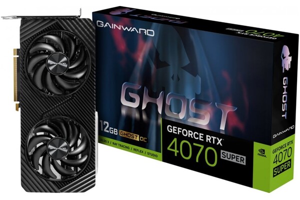 Karta graficzna GAINWARD RTX 4070 SUPER Ghost OC 12GB GDDR6X