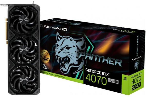 Karta graficzna GAINWARD RTX 4070 SUPER Panther OC 12GB GDDR6X
