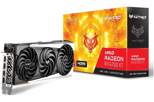 Karta graficzna SAPPHIRE RX 6700 XT Nitro+ Gaming OC 12GB GDDR6