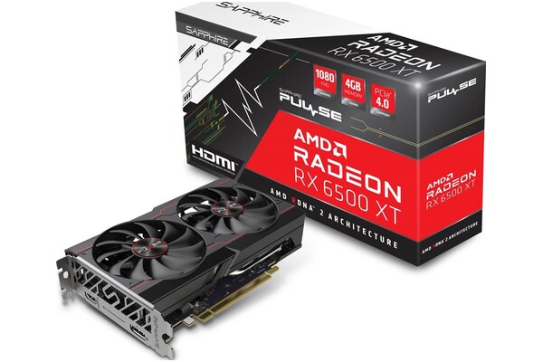 Karta graficzna SAPPHIRE RX 6500 XT Pulse 4GB GDDR6