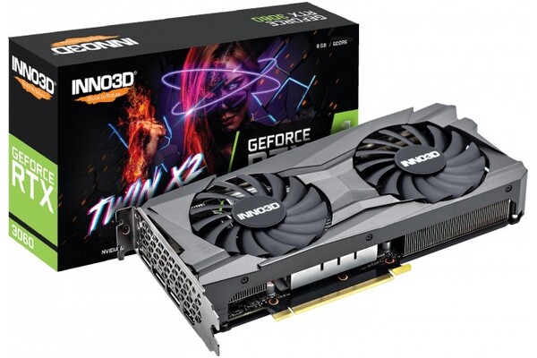 Karta graficzna Inno3D RTX 3060 Twin X2 8GB GDDR6