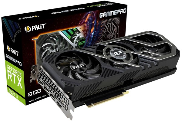 Karta graficzna PALIT RTX 3070 Ti Gaming Pro 8GB GDDR6X