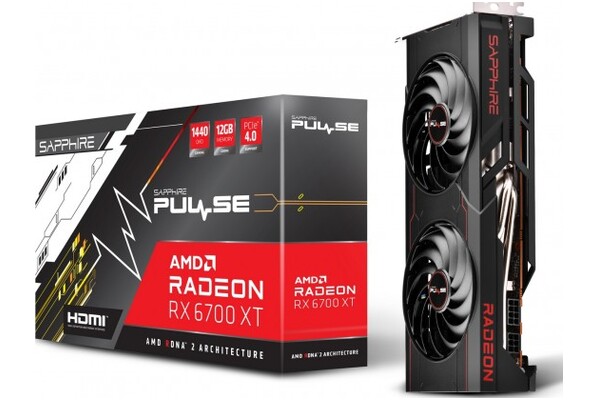 Karta graficzna SAPPHIRE RX 6700 XT Pulse Gaming 12GB GDDR6