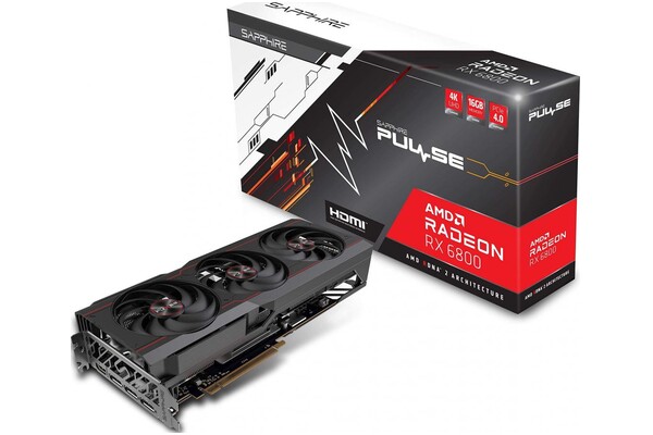 Karta graficzna SAPPHIRE RX 6800 Pulse Gaming OC 16GB GDDR6