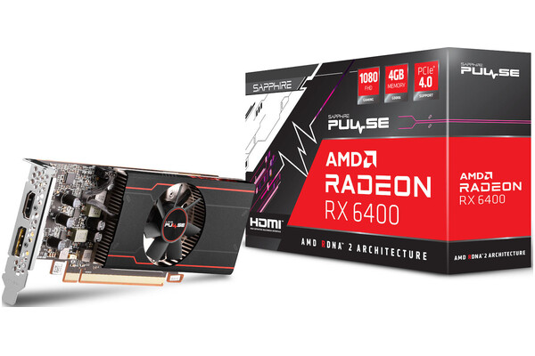 Karta graficzna SAPPHIRE RX 6400 Pulse 4GB GDDR6