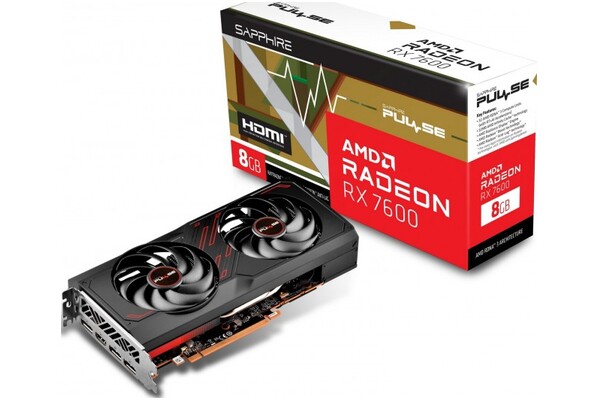 Karta graficzna SAPPHIRE RX 7600 Pulse OC 8GB GDDR6