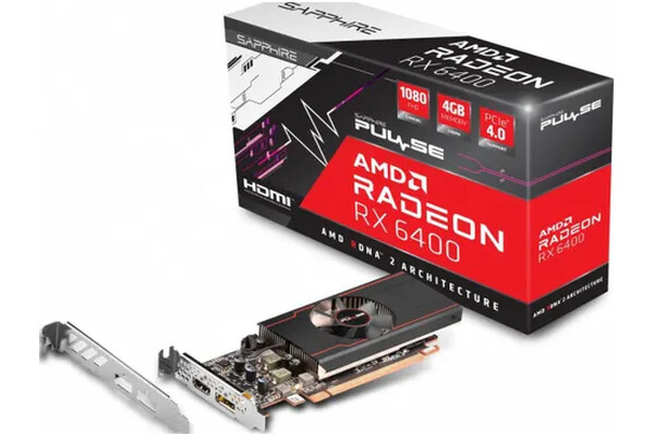 Karta graficzna SAPPHIRE RX 6400 Pulse Gaming 4GB DDR6