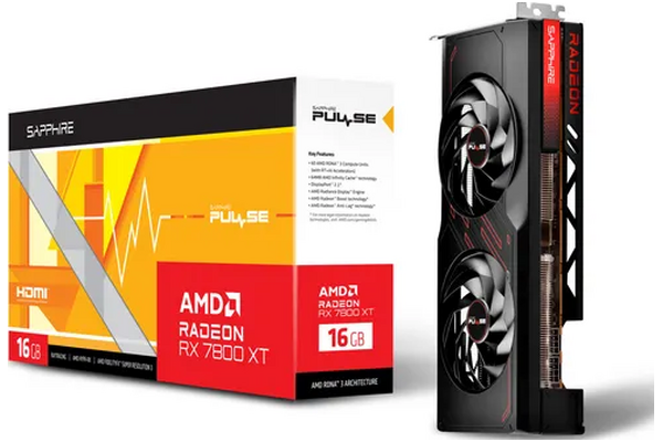 Karta graficzna SAPPHIRE RX 7800 XT Gaming 16GB GDDR6
