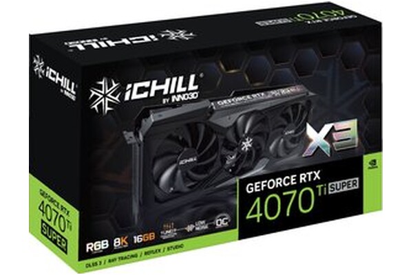 Karta graficzna Inno3D RTX 4070 Ti SUPER iChill X3 16GB GDDR6X