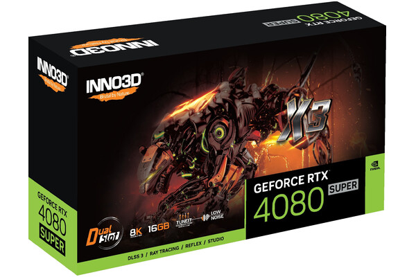 Karta graficzna Inno3D RTX 4080 SUPER X3 16GB GDDR6X