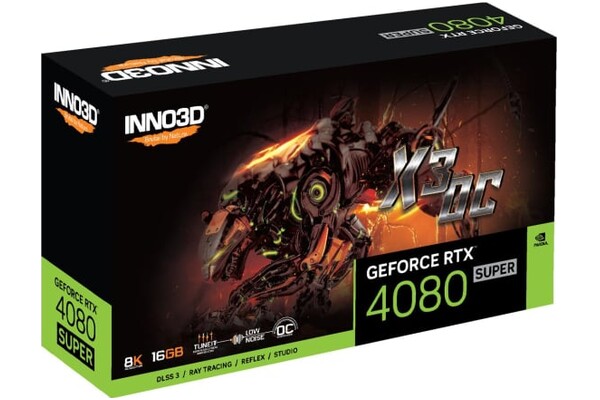 Karta graficzna Inno3D RTX 4080 SUPER X3 OC 16GB GDDR6X