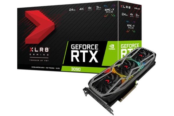 Karta graficzna PNY RTX 3090 Revel Gaming Epic-X 24GB GDDR6X