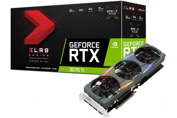 Karta graficzna PNY RTX 3070 Ti Uprising Gaming 8GB GDDR6X