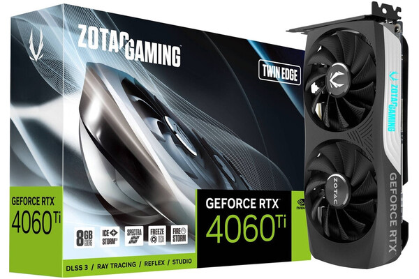 Karta graficzna ZOTAC RTX 4060 Ti Twin Edge 8GB GDDR6