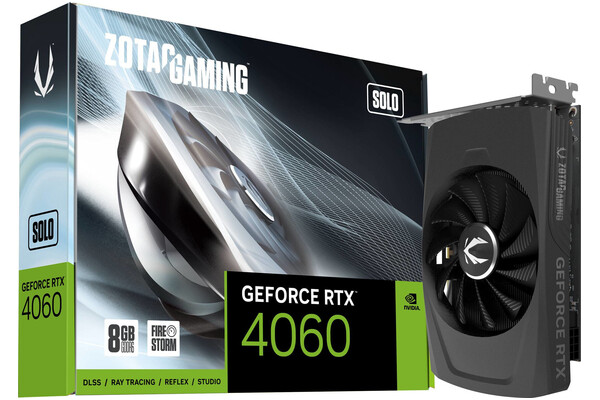 Karta graficzna ZOTAC RTX 4060 Solo 8GB GDDR6