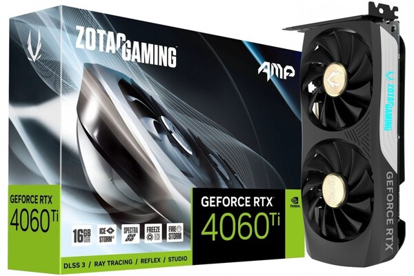 Karta graficzna ZOTAC RTX 4060 Ti AMP 16GB GDDR6
